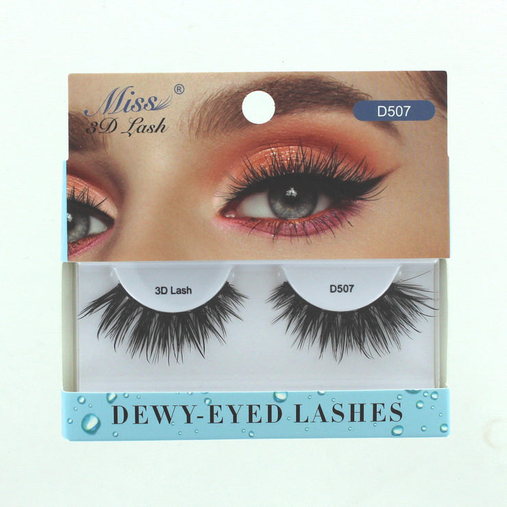 Miss Lashes 3D Dewy-Eyed Lashes - D507