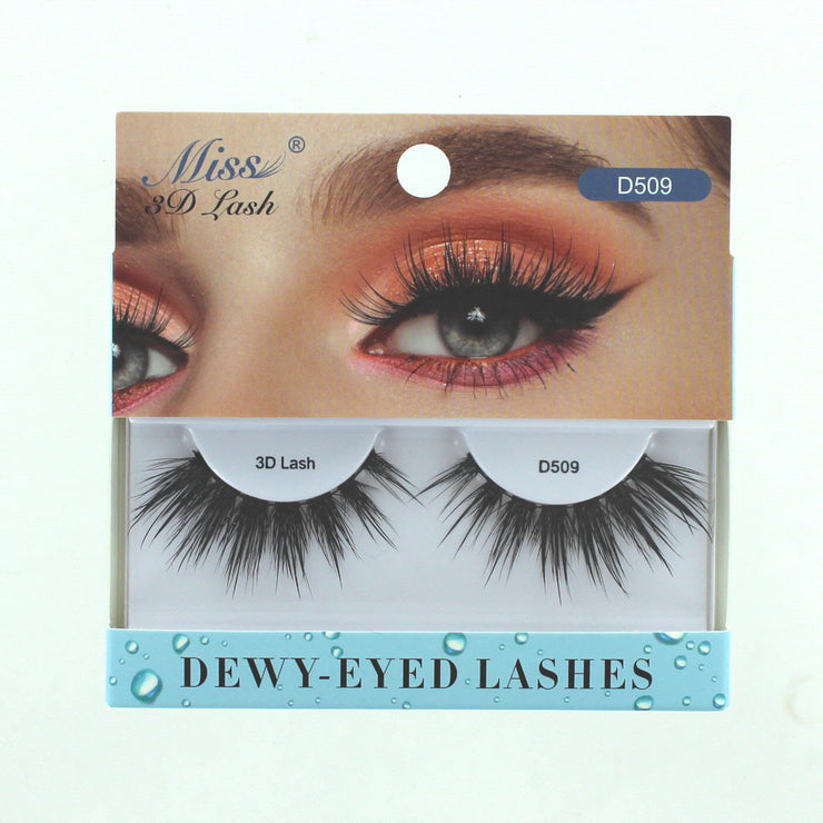 Miss Lashes 3D Dewy-Eyed Lashes - D509
