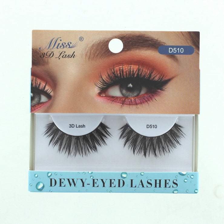 Miss Lashes 3D Dewy-Eyed Lashes - D510