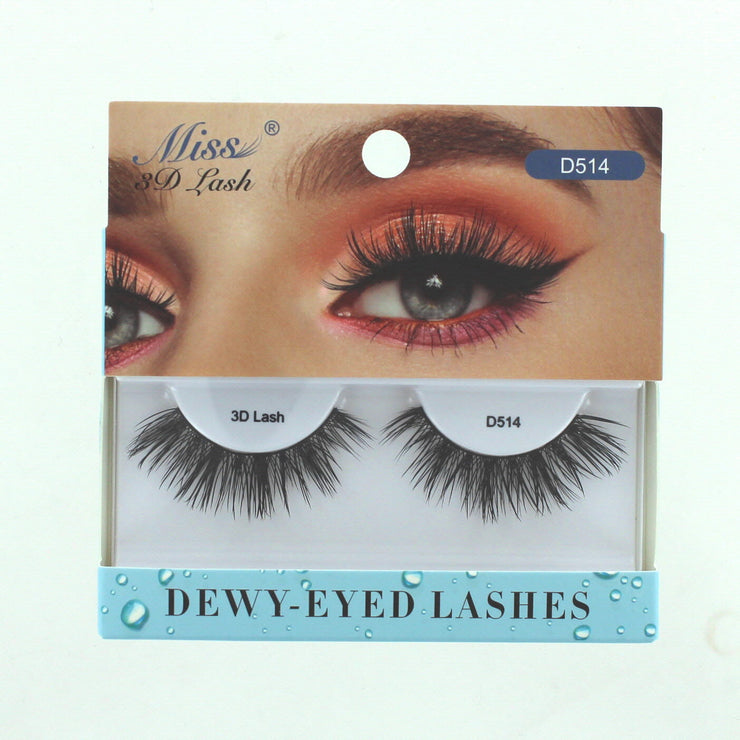 Miss Lashes 3D Dewy-Eyed Lashes - D514