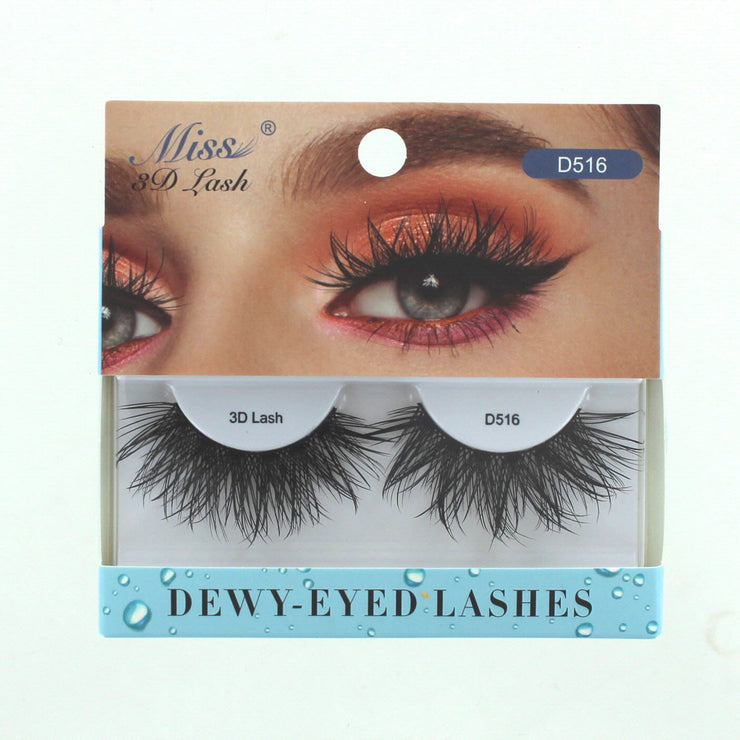 Miss Lashes 3D Dewy-Eyed Lashes - D516