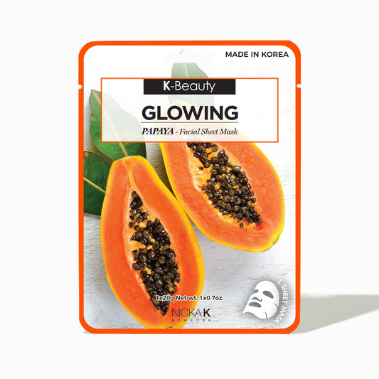 Nicka K K-Beauty Face Mask NSM23 Papaya