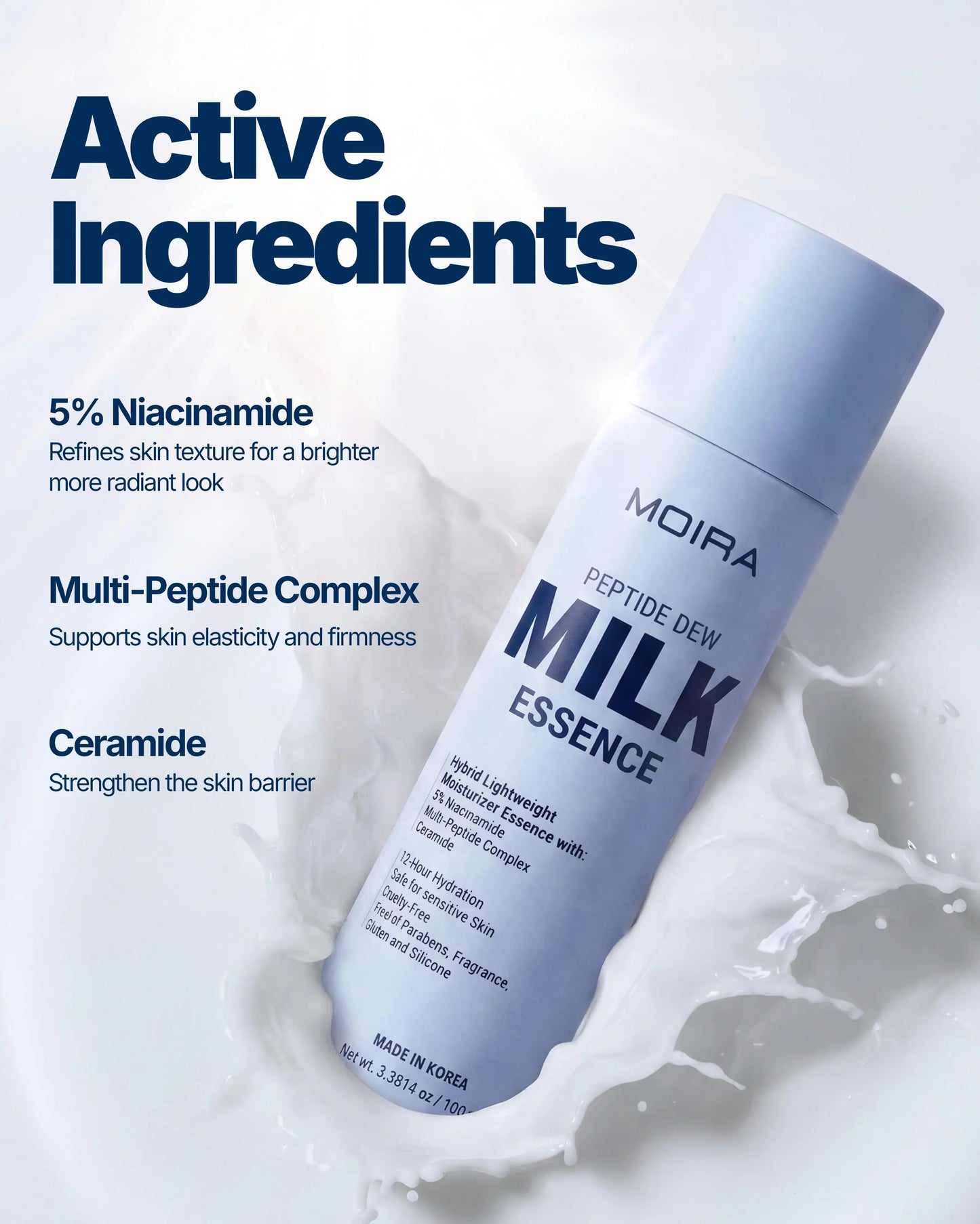 Moira Peptide Dew Milk Essence