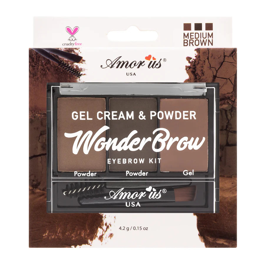 Amor Us Gel Cream & Powder Wonder Brow Kit
