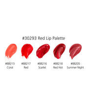 Graftobian Lipcolor Palette 5 Color - Red - 30293