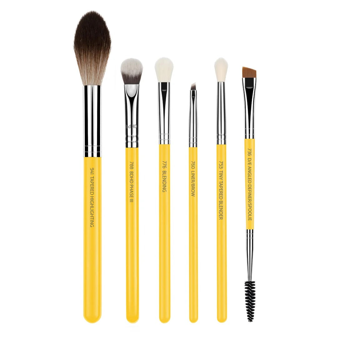Bdellium Studio Pro Collection 10pc. Brush Set with Roll-up Pouch