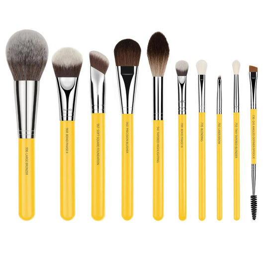 Bdellium Studio Pro Collection 10pc. Brush Set with Roll-up Pouch