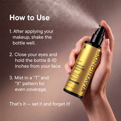 Skindinavia NEW* Makeup Finishing Spray - GLOW