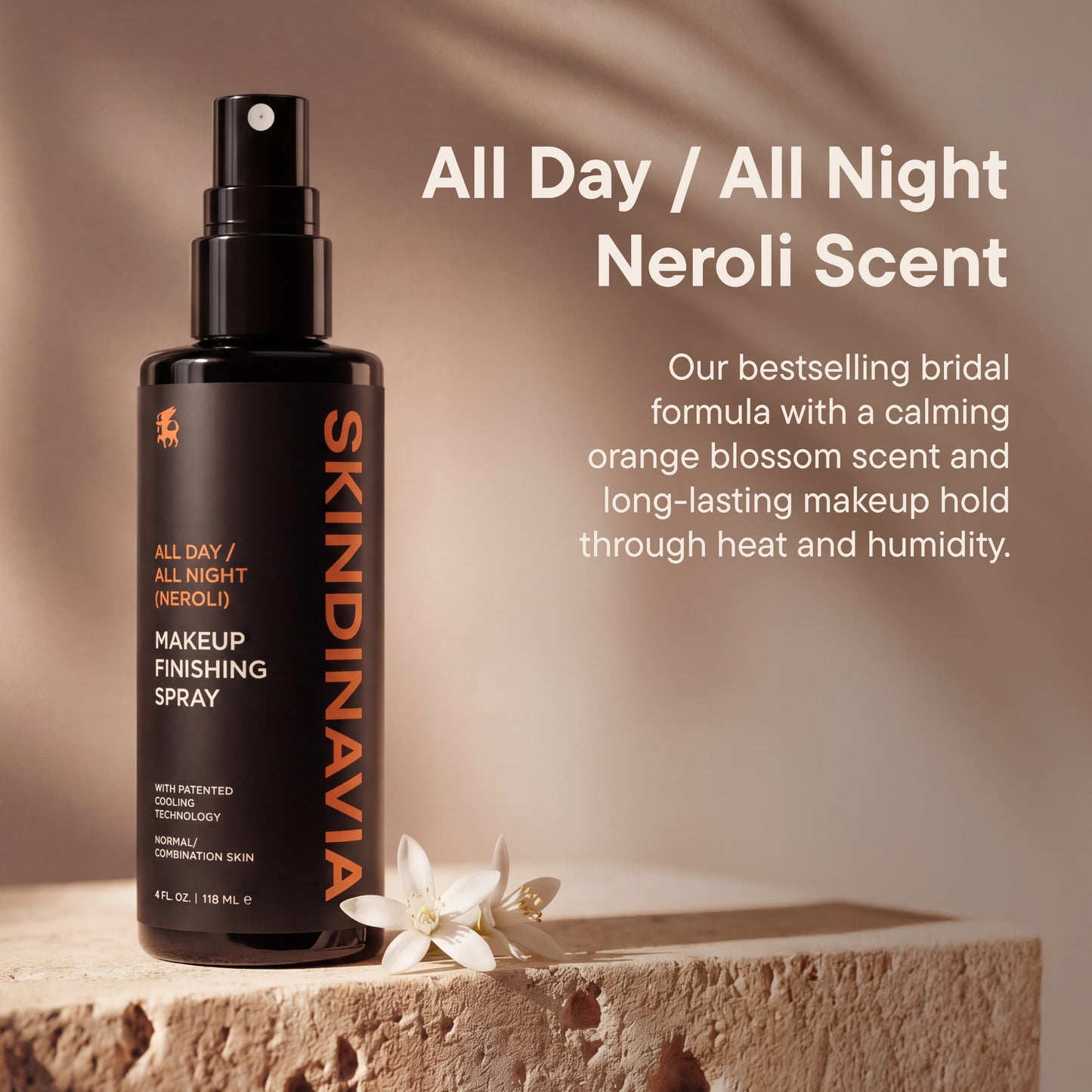 Skindinavia NEW* Makeup Finishing Spray - All Day All Night (Neroli)