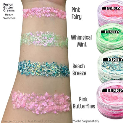 Fusion Body Art Glitter Cream BEACH BREEZE 10mL