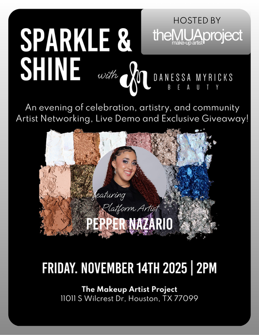 Danessa Myricks Beauty Sparkle & Shine Class - November 14, 2025 @ 2PM