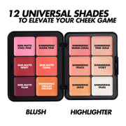 Make Up For Ever HD Blush & Glow Palette (Limited Edition)