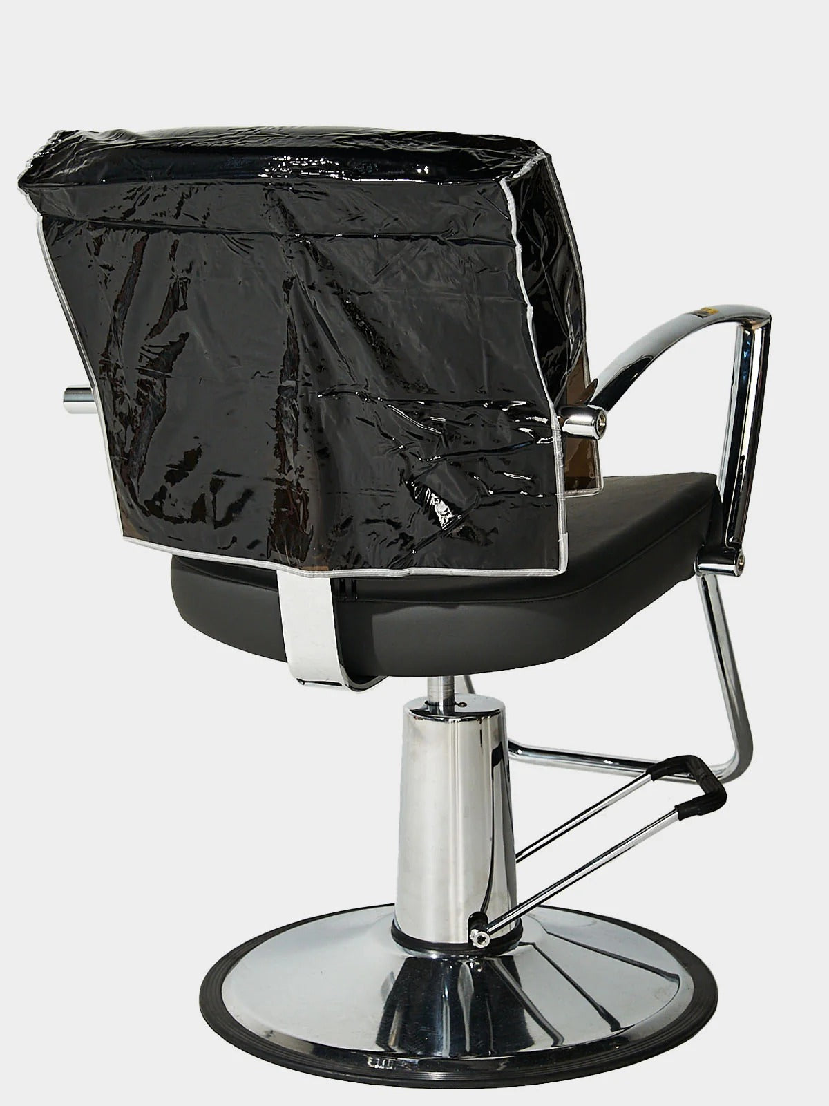 Salon Essentials Chair Back Cover - Black Square