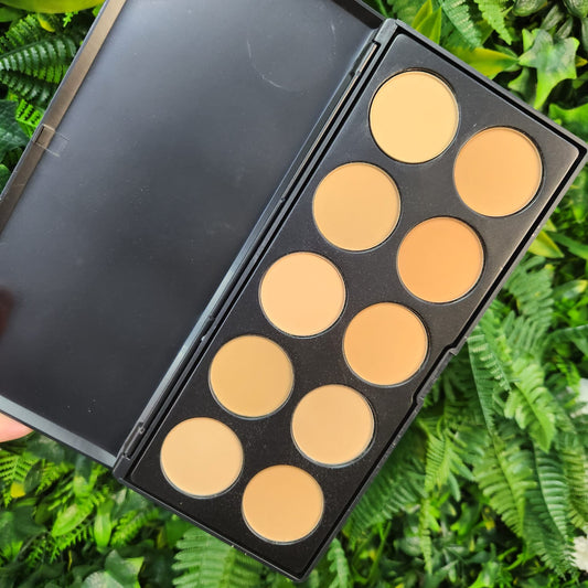 Compact Powder - 10 Color Palette