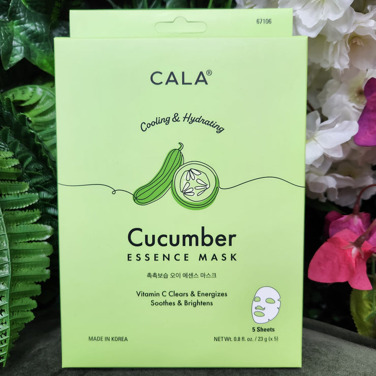 Cala Cucumber Essence Mask 5 Pack - 67106