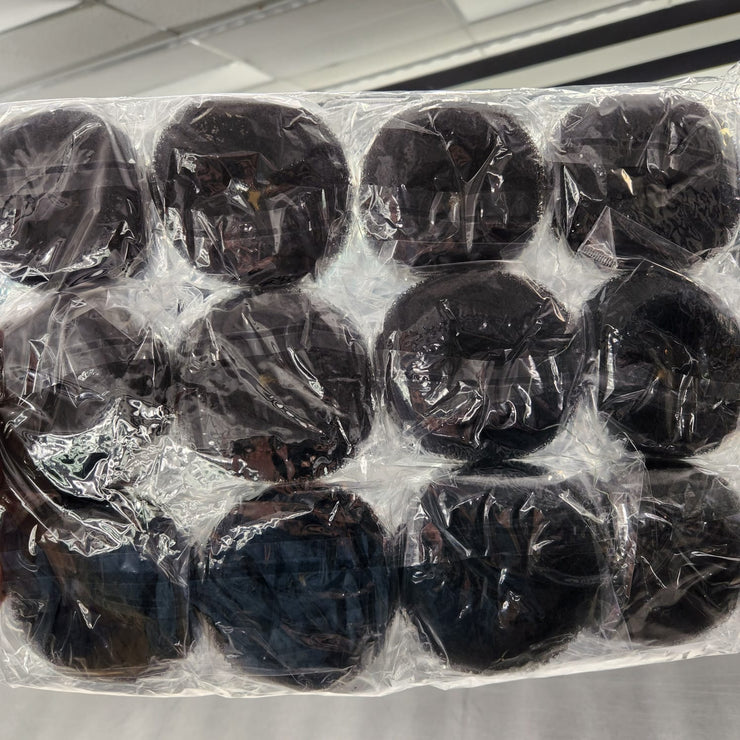 theMUAproject Medium Hair Bun Donuts Bundle - 12 PCS Black