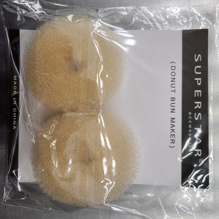 theMUAproject Mini Hair Bun Donut 2 pack - Blonde