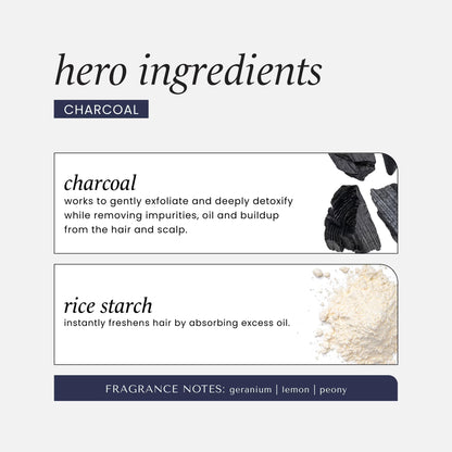 Hask Dry Shampoo - Charcoal & Citrus Purifying Oil Control 4.3oz
