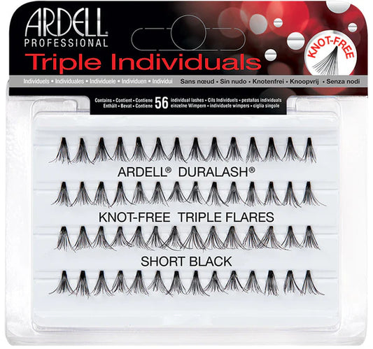 Ardell Triple Individuals Short Black Lashes