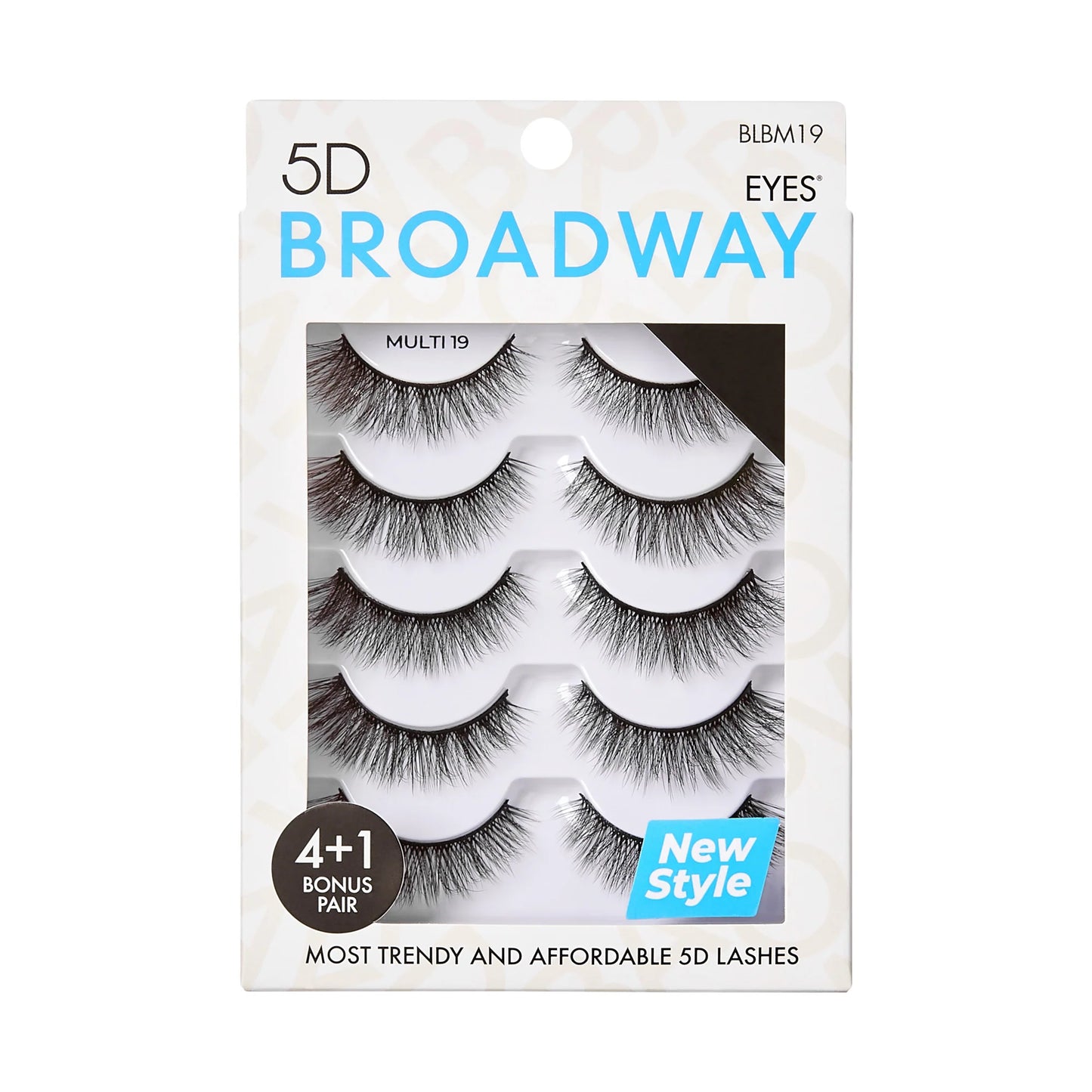 5D Broadway lashes - BLBM19