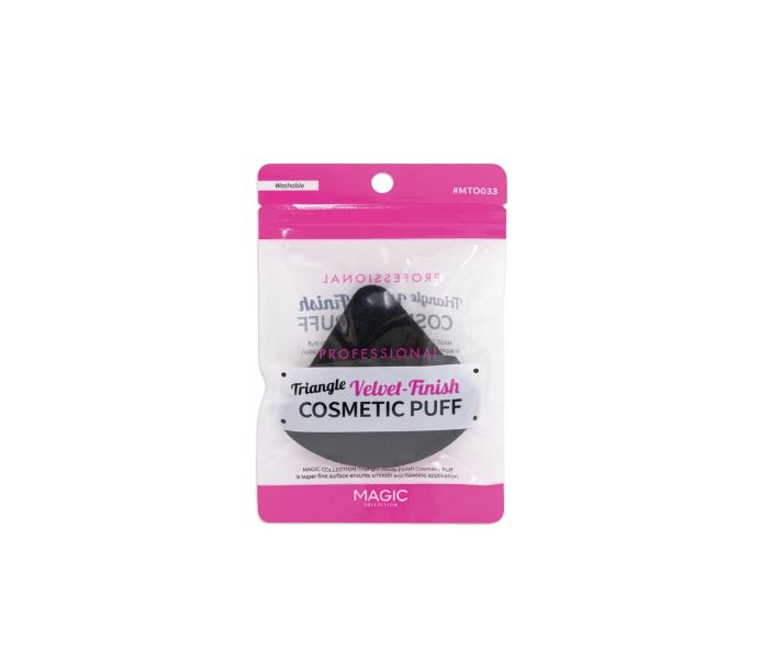 Magic Collection Velvet Finish Triangle Cosmetic Puff
