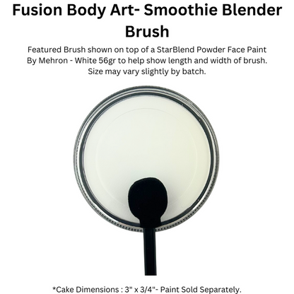 Fusion Body Art - Face Painting Applicator Black Washable Smoothie Blenders - 28 Pack