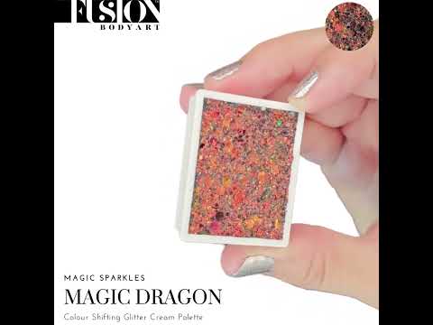 Fusion Body Art Glitter Cream MAGIC DRAGON 10mL- Color Shifting