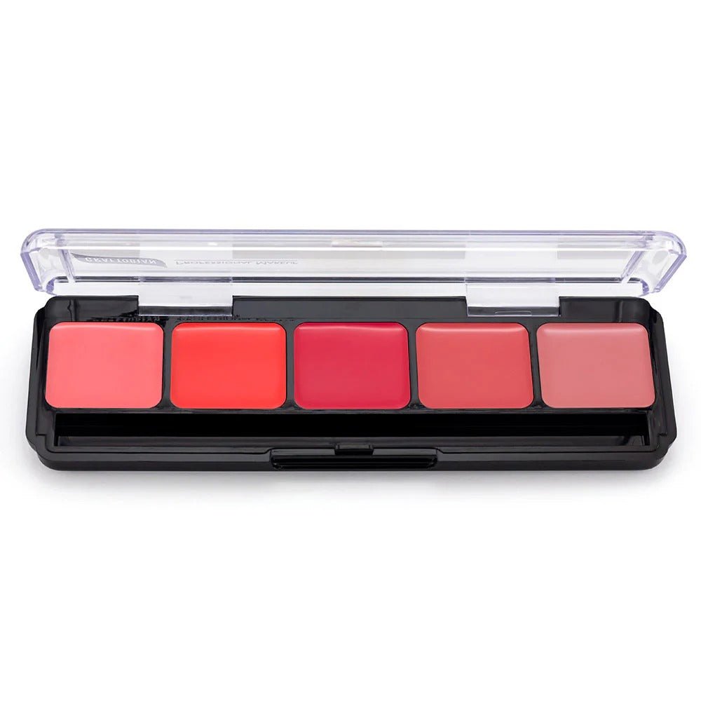 Graftobian Lipcolor Palette 5 Color - Pink - 30294