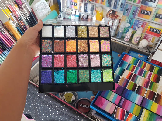 Fusion Magic Sparkles | Colour Shifting Glitter Cream Palette