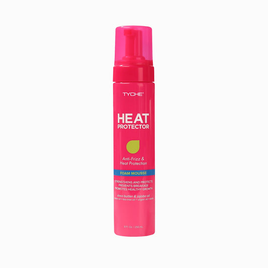 Tyche Heat Protector Anti-Frizz Foam Mousse