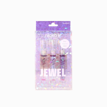 Nicka K Jewel Lip Glow Oil - Gloss Set