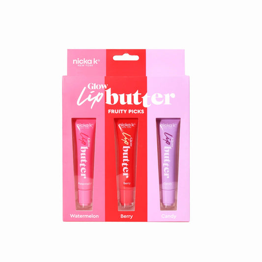 Nicka K Glow Lip Butter Fruity Picks