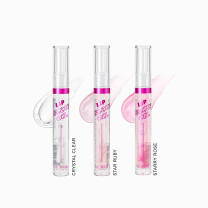 Nicka K Jewel Lip Glow Oil - Gloss Set