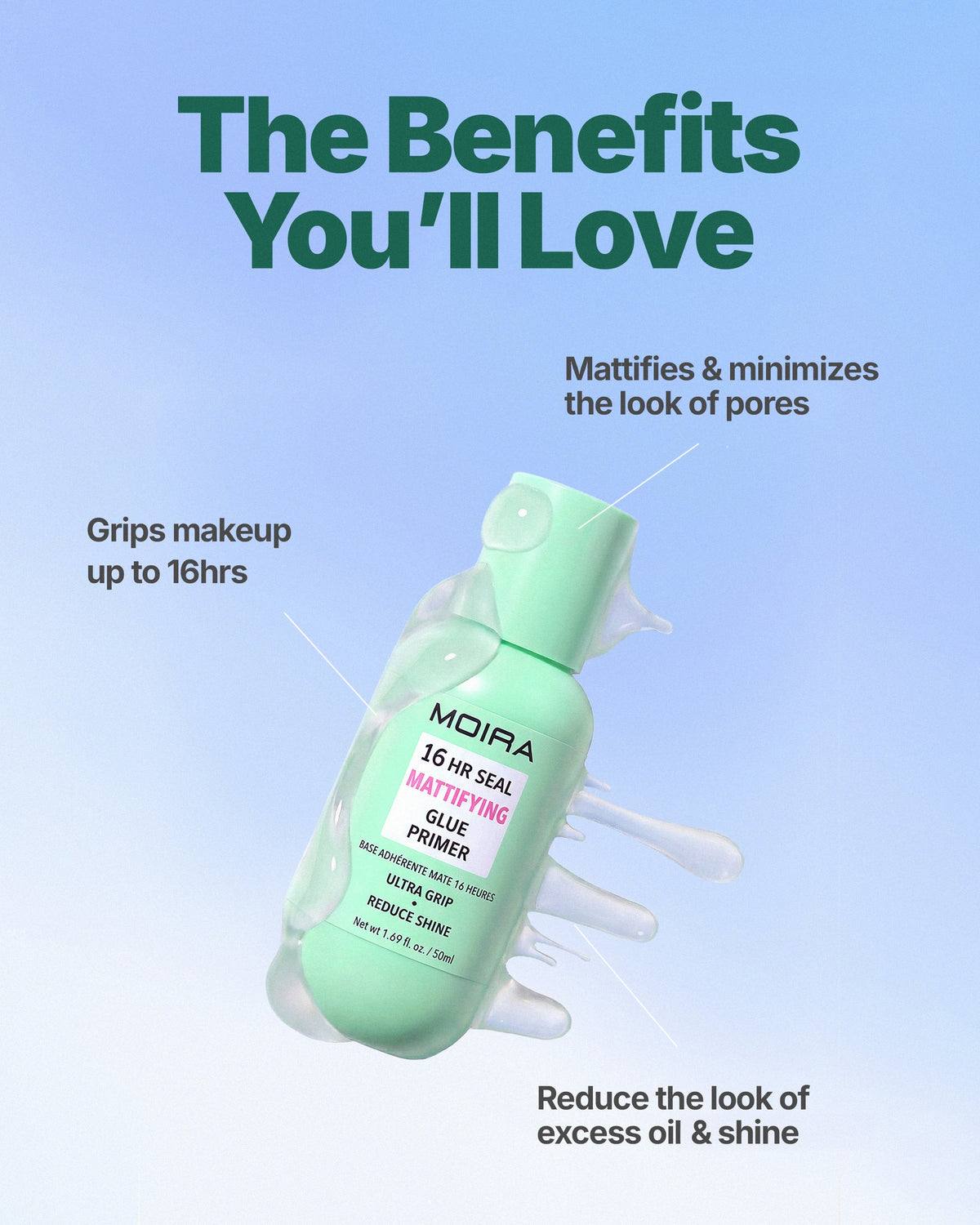 Moira 16HR Seal Mattifying Glue Primer