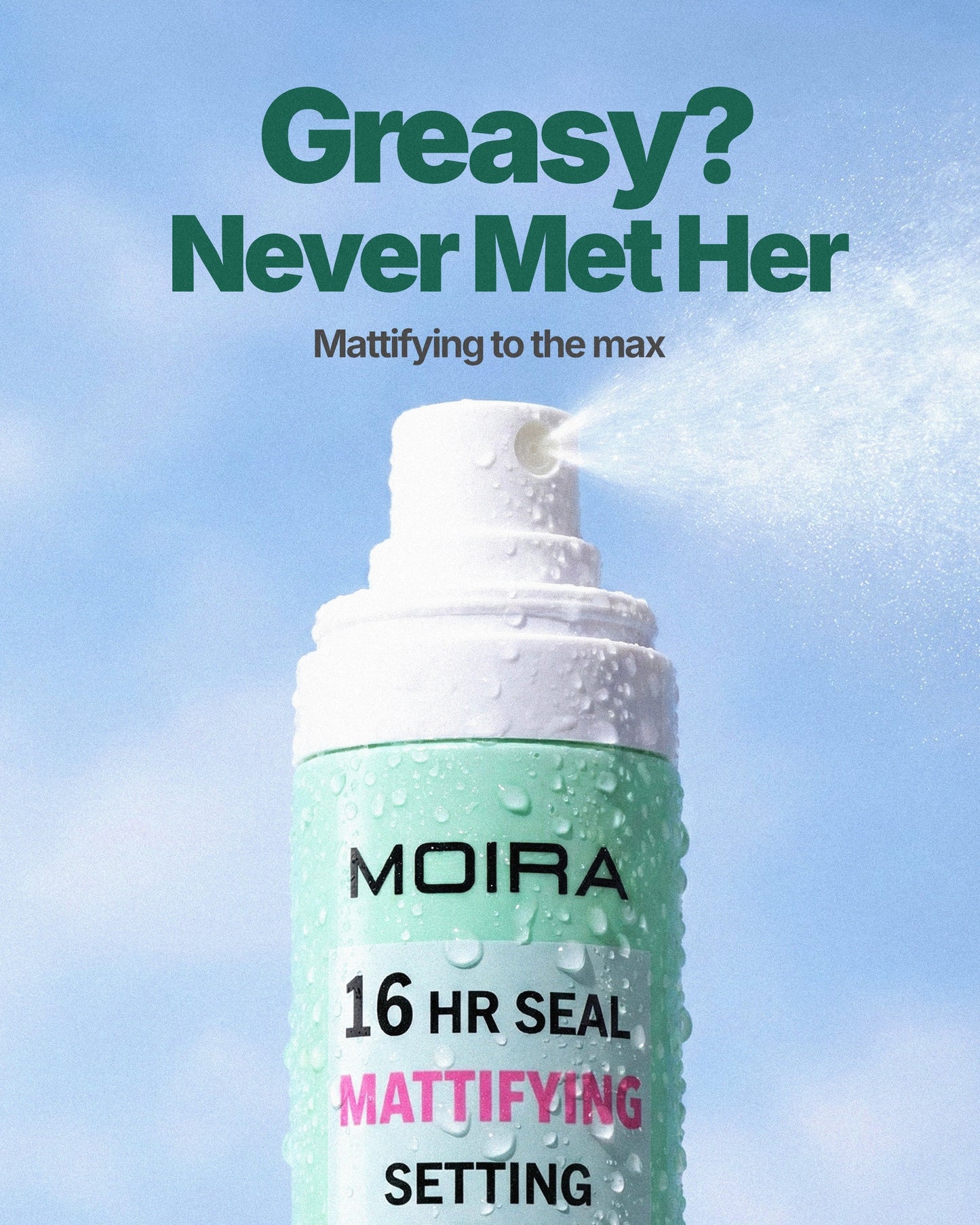Moira 16HR Seal Mattifying Setting Spray