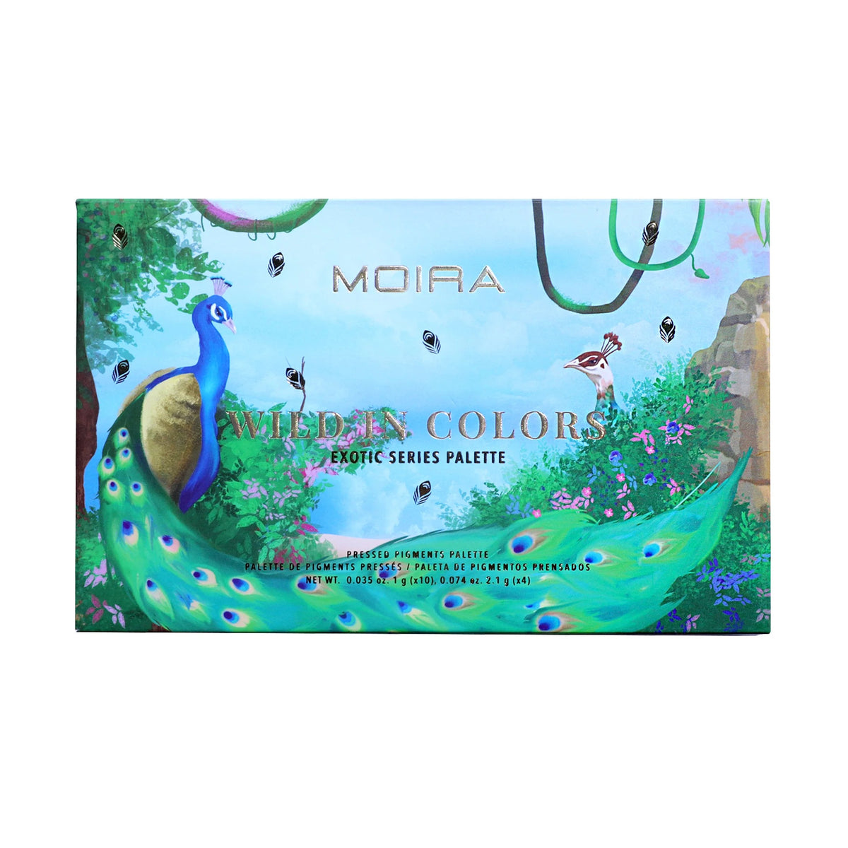 Moira Wild In Colors Pressed Pigment Palette