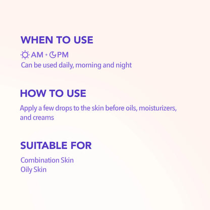 MOIRA Oil Control Serum | 10% Niacinamide + 1.9% Salicylic Acid