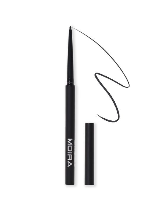 MOIRA 24HR Micro Gel Liner (001, Black)