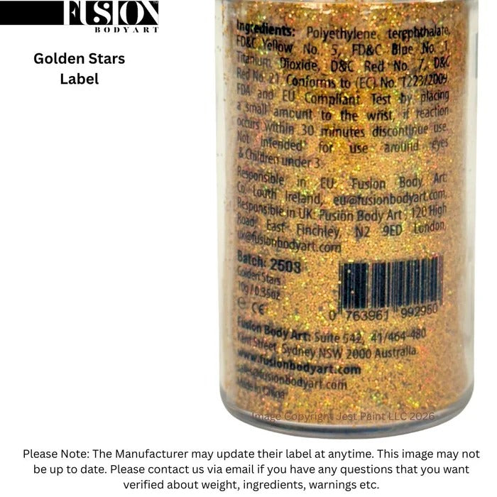 Fusion Body Art - Face Painting Glitter 10gm/0.35oz