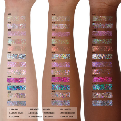 Moira Hologram Glitter Gel
