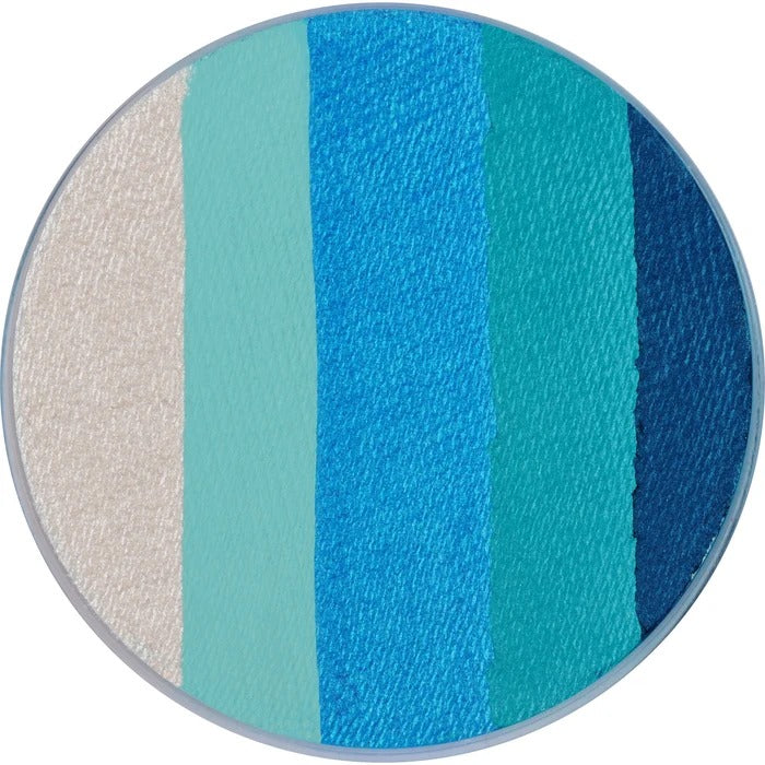 Superstar Face Paint | Dream Colours Rainbow Cake - ICE (Blue Gradient) - 45gr