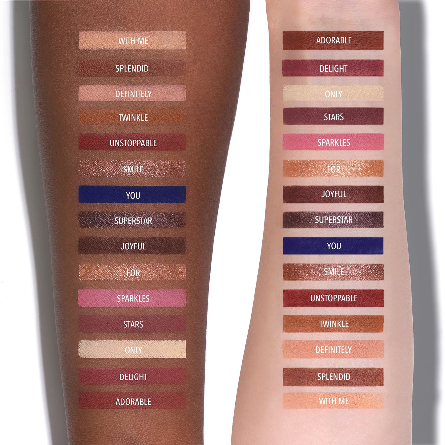 Moira The Stars Shine as Bright as You Pressed Pigments Palette