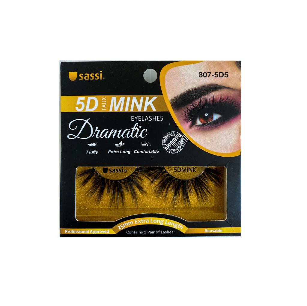 Sassi 3D Faux Mink Dramatic Lashes 807-5D5