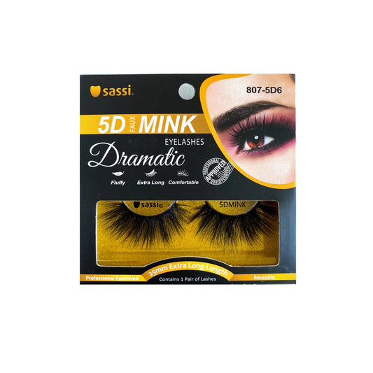 Sassi 3D Faux Mink Dramatic Lashes 807-5D6