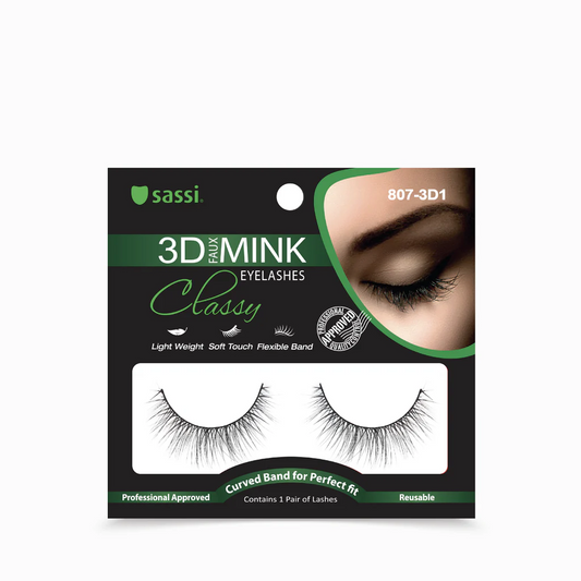 Sassi 3D Faux Mink Classy Lashes 807-3D1