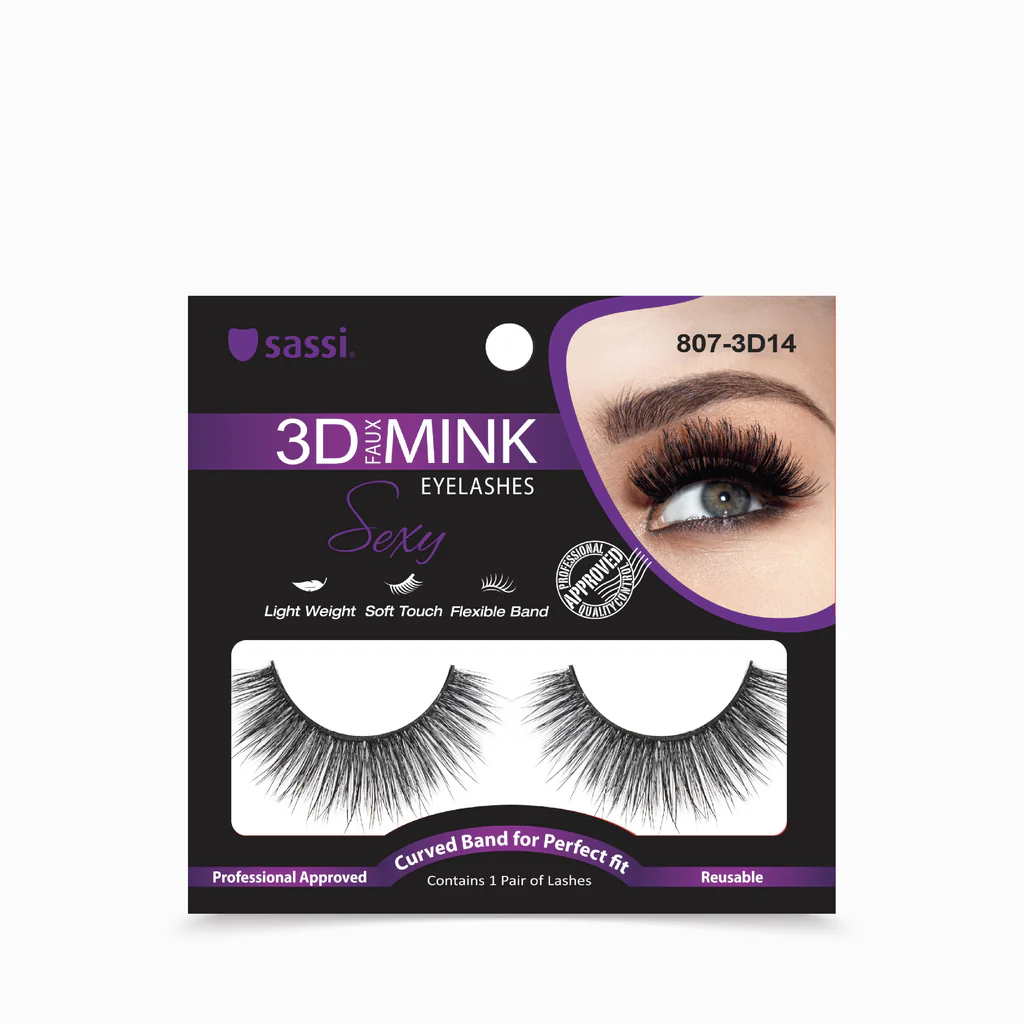 Sassi 3D Faux Mink Sexy Lashes 807-3D14