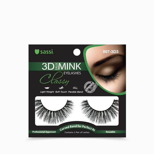 Sassi 3D Faux Mink Classy Lashes 807-3D3