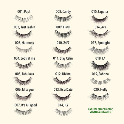 Moira Natural Effect Bionic Vegan Faux Lashes