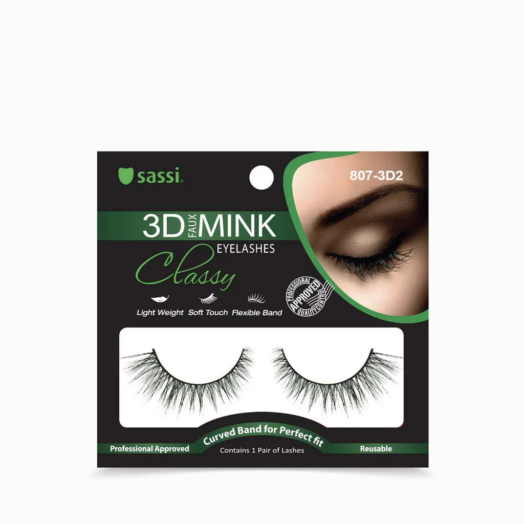 Sassi 3D Faux Mink Classy Lashes 807-3D2