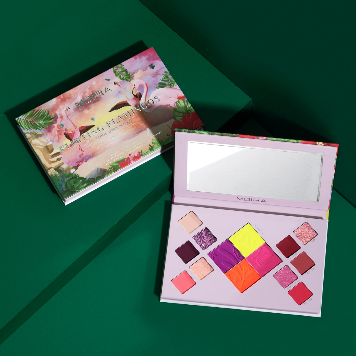 Moira Flirting Flamingos Pressed Pigment Palette